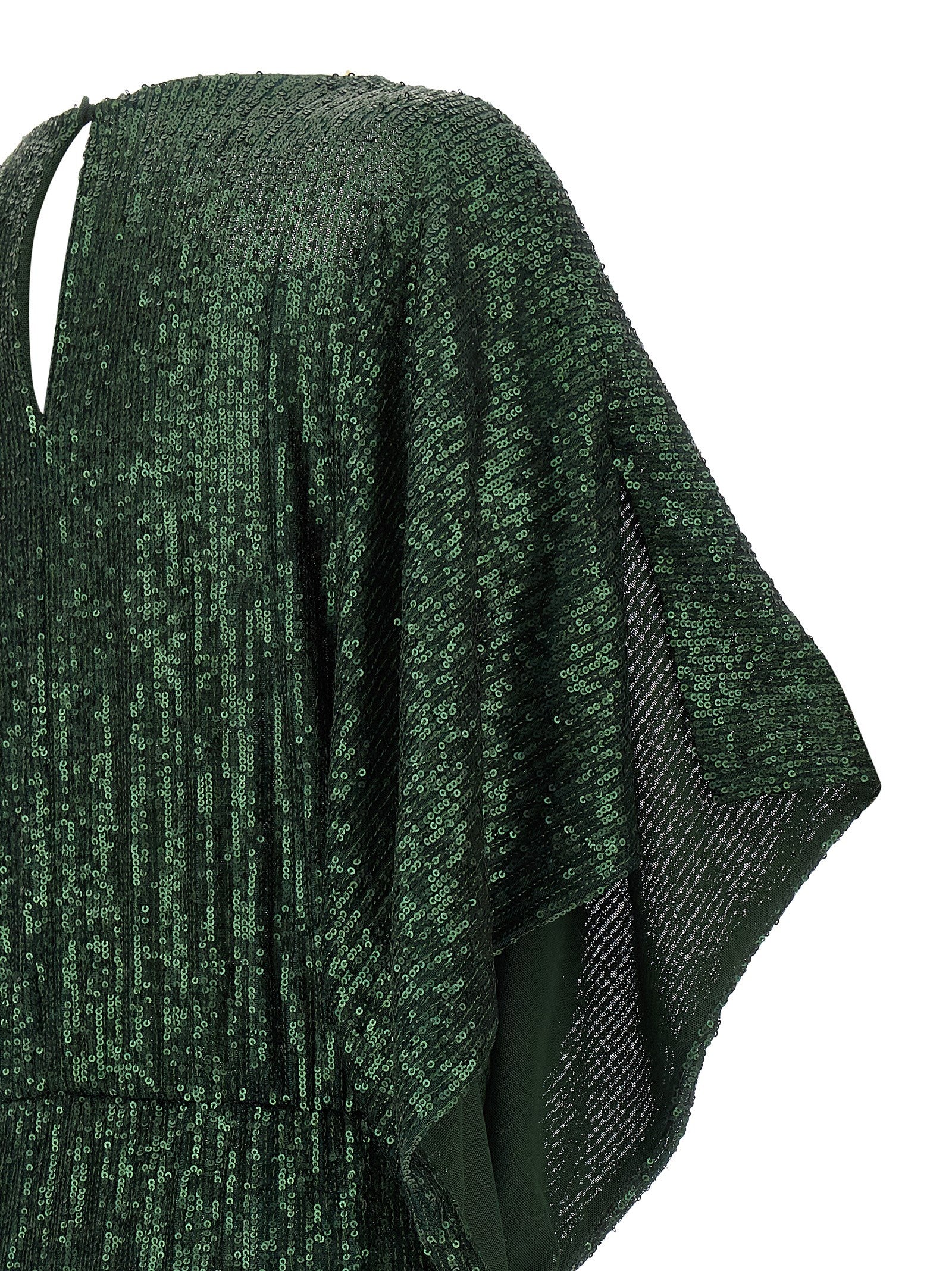 Norma Kamali Bicolor Polyester Maxi Dress