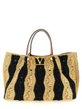 Valentino Garavani Beige Viscose Handbag