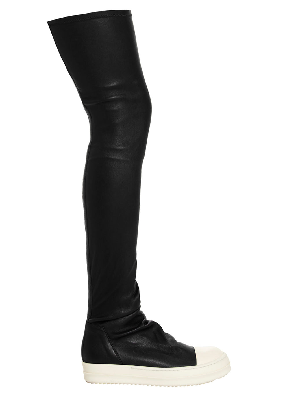 Rick Owens Bicolor Cotton Over The Knee