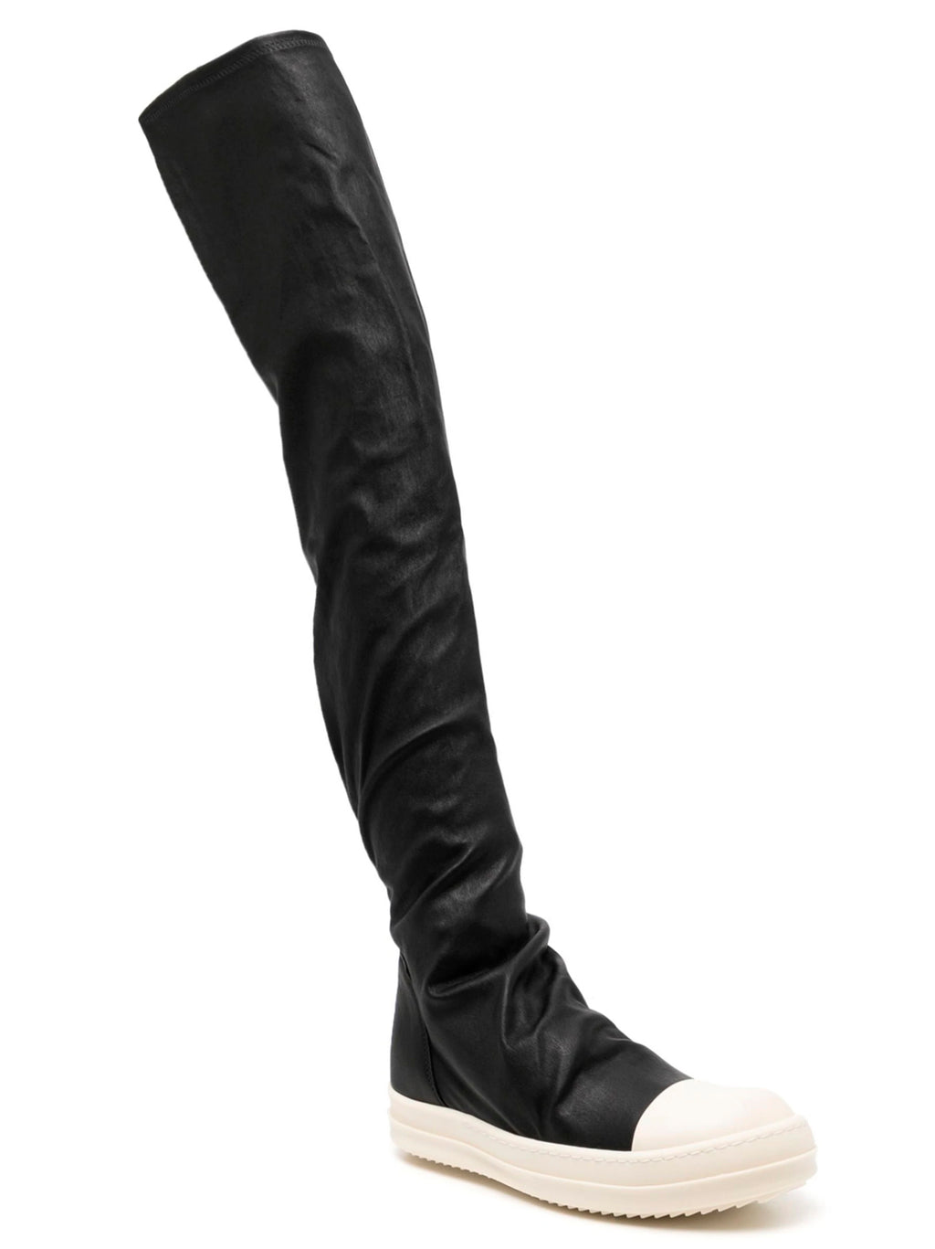 Rick Owens Bicolor Cotton Over The Knee