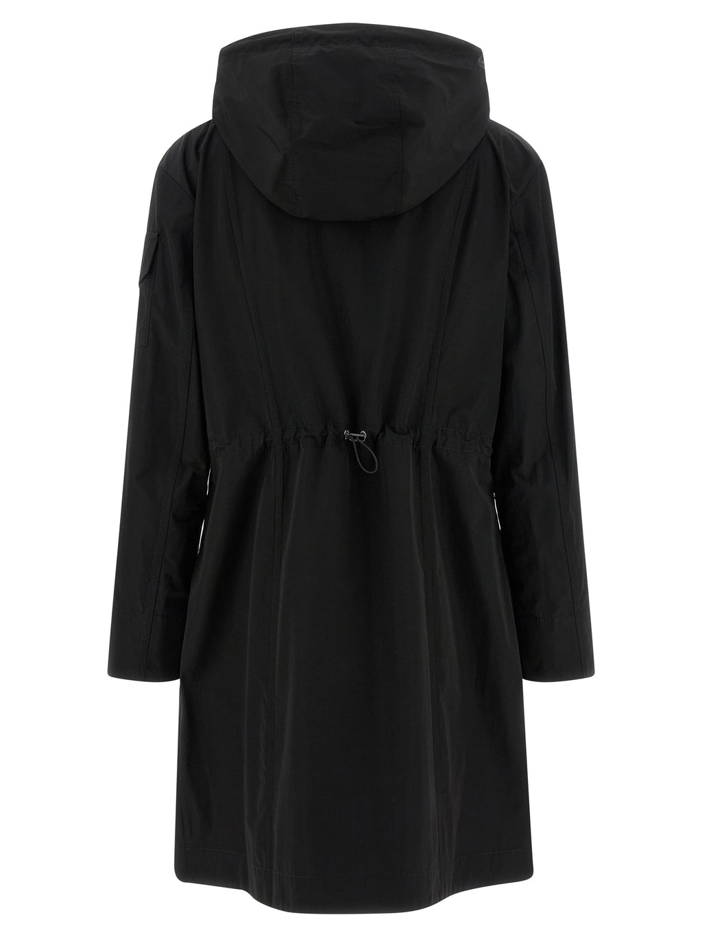 Moncler Black Polyester Parka