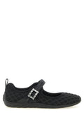 Roger Vivier Black Polyamide Ballet Flats