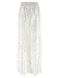 Norma Kamali White Nylon Casual Pants