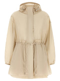 Moncler Beige Polyamide Shell Jacket
