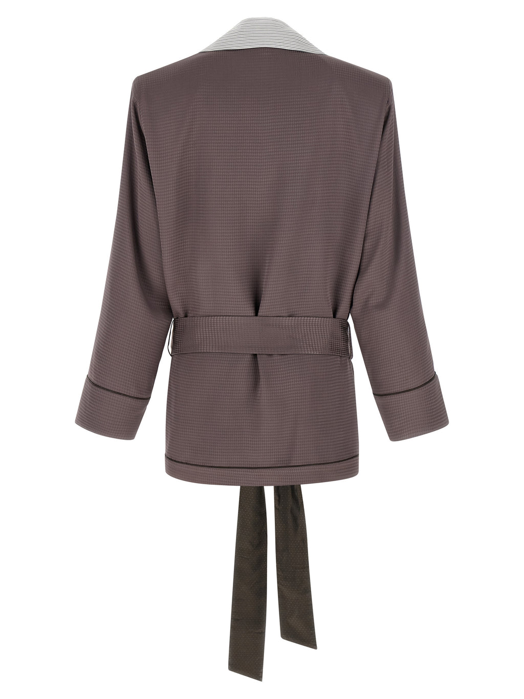 The Attico Purple Viscose Blazer