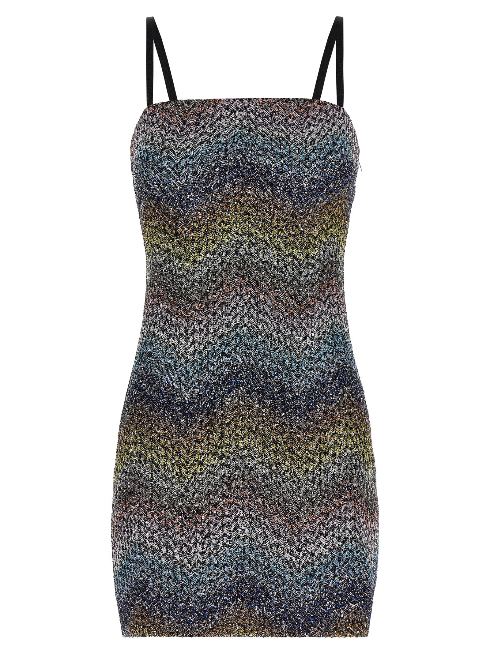 Missoni Multicolor Viscose Short Dress