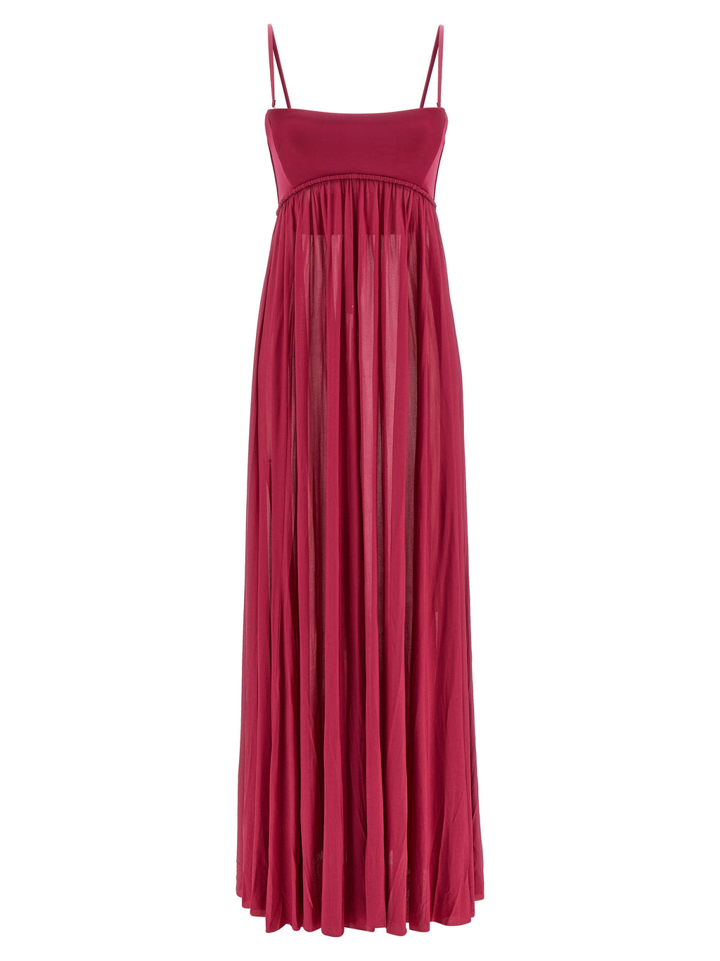 Zimmermann Fuchsia Viscose Long Dress
