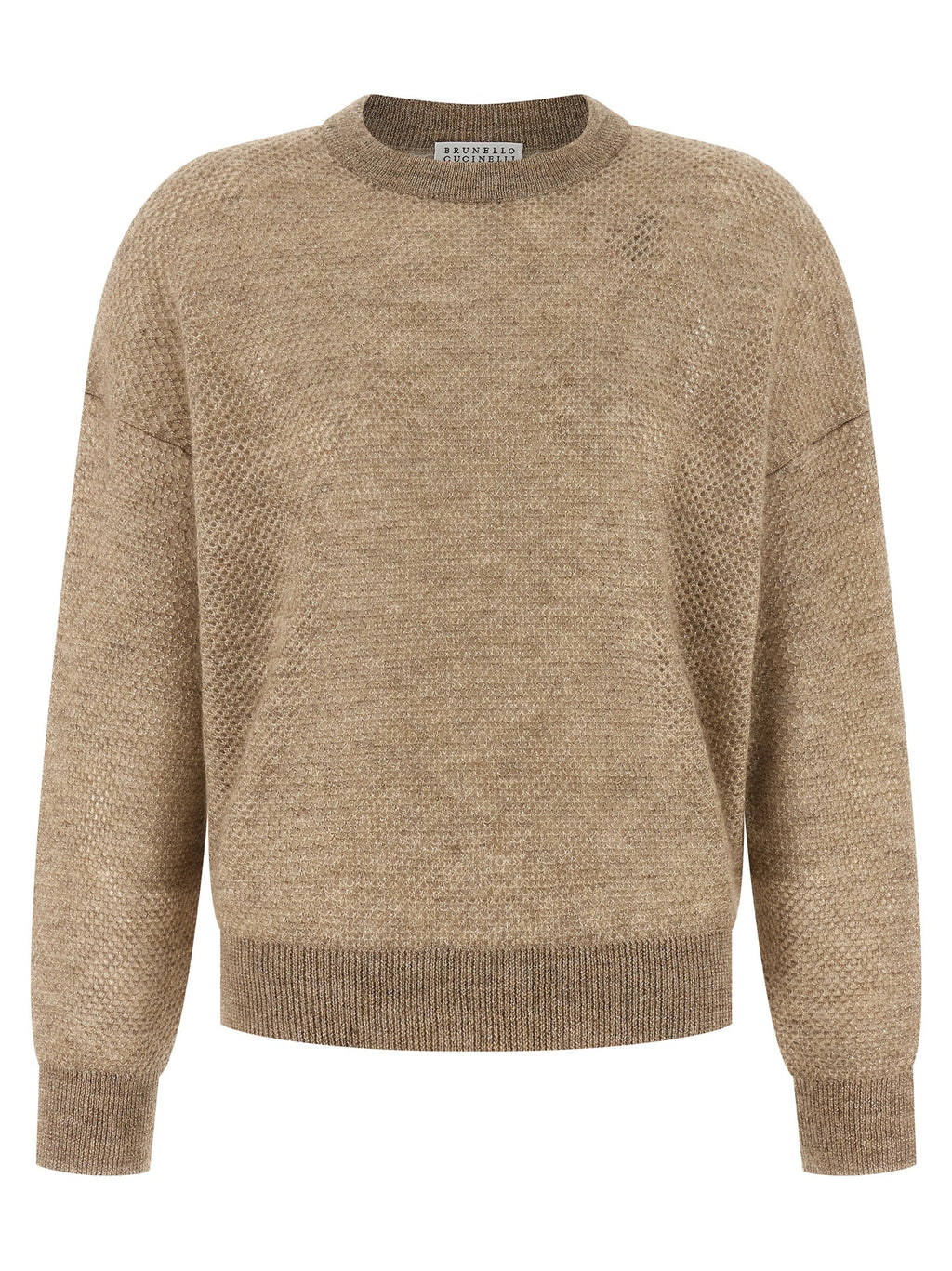 Brunello Cucinelli Beige Wool Cardigan