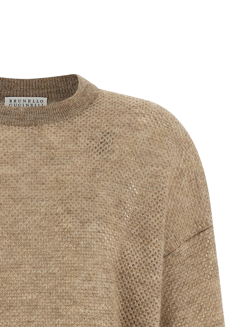 Brunello Cucinelli Beige Wool Cardigan