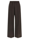 Brunello Cucinelli Brown Virgin Wool Casual Pants