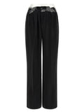 Maison Margiela Black Copper Casual Pants