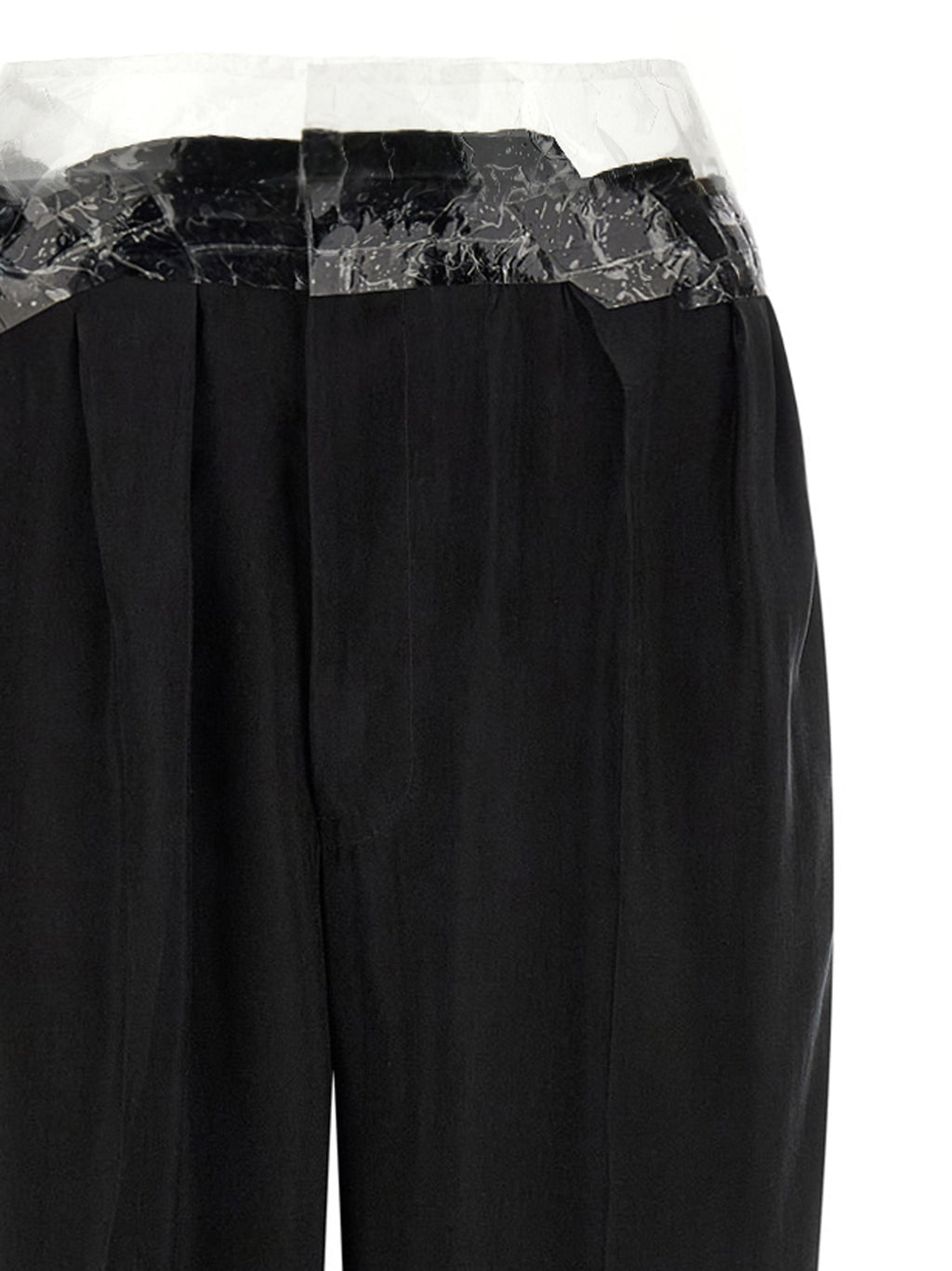 Maison Margiela Black Copper Casual Pants