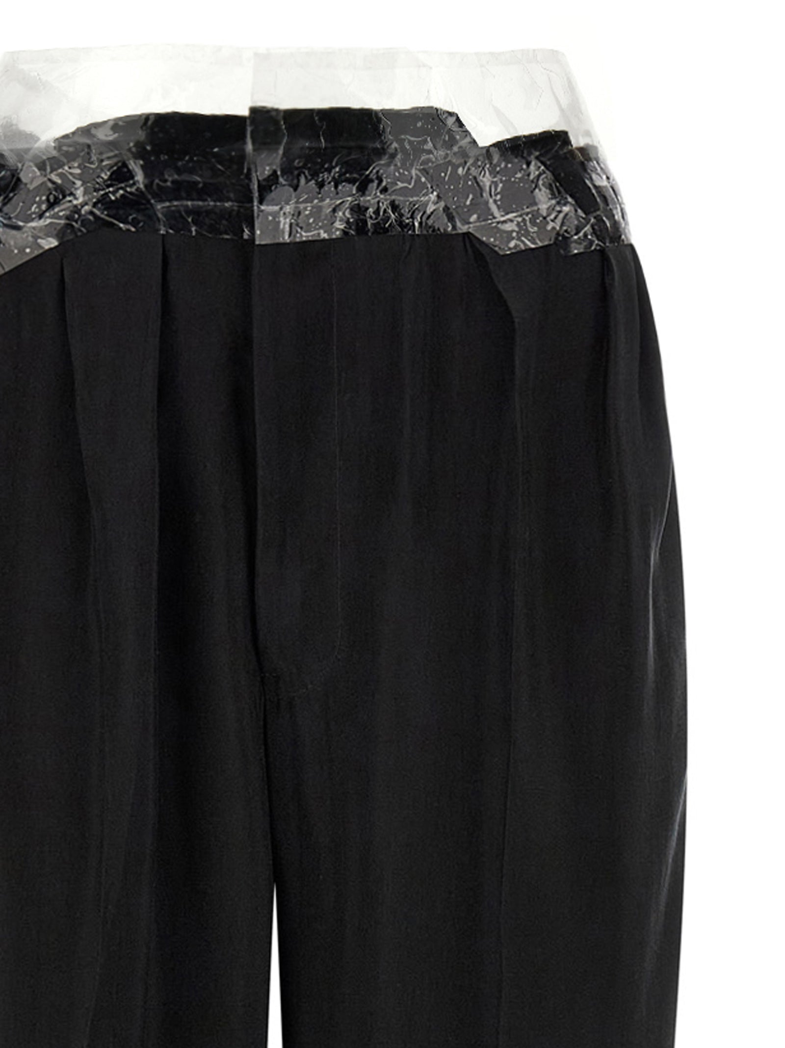 Maison Margiela Black Copper Casual Pants