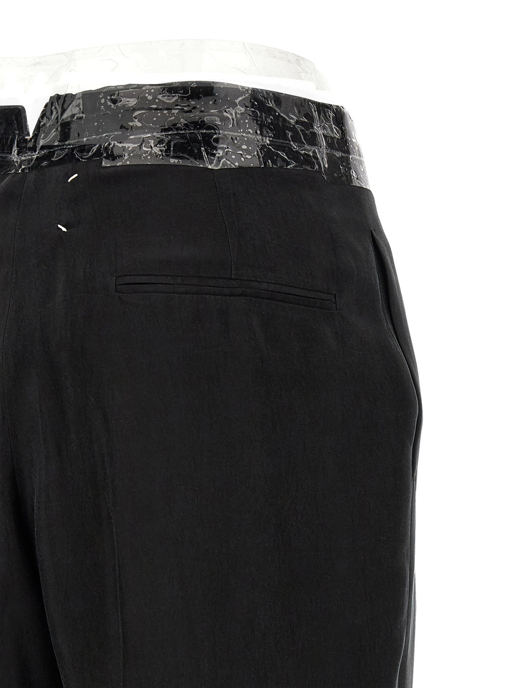 Maison Margiela Black Copper Casual Pants