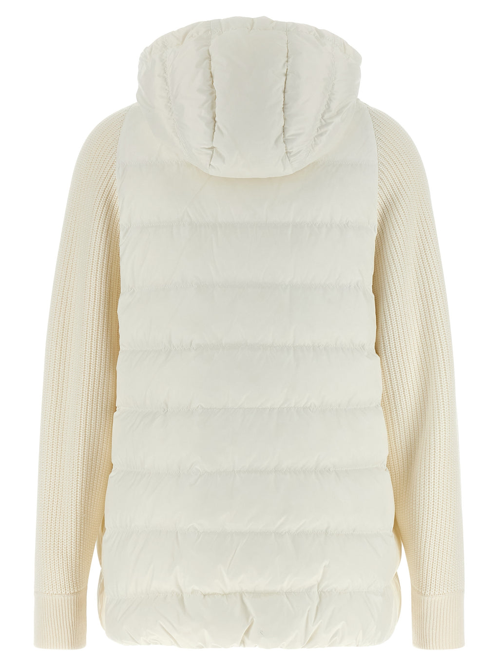 Brunello Cucinelli White Polyester Full-Length Jacket