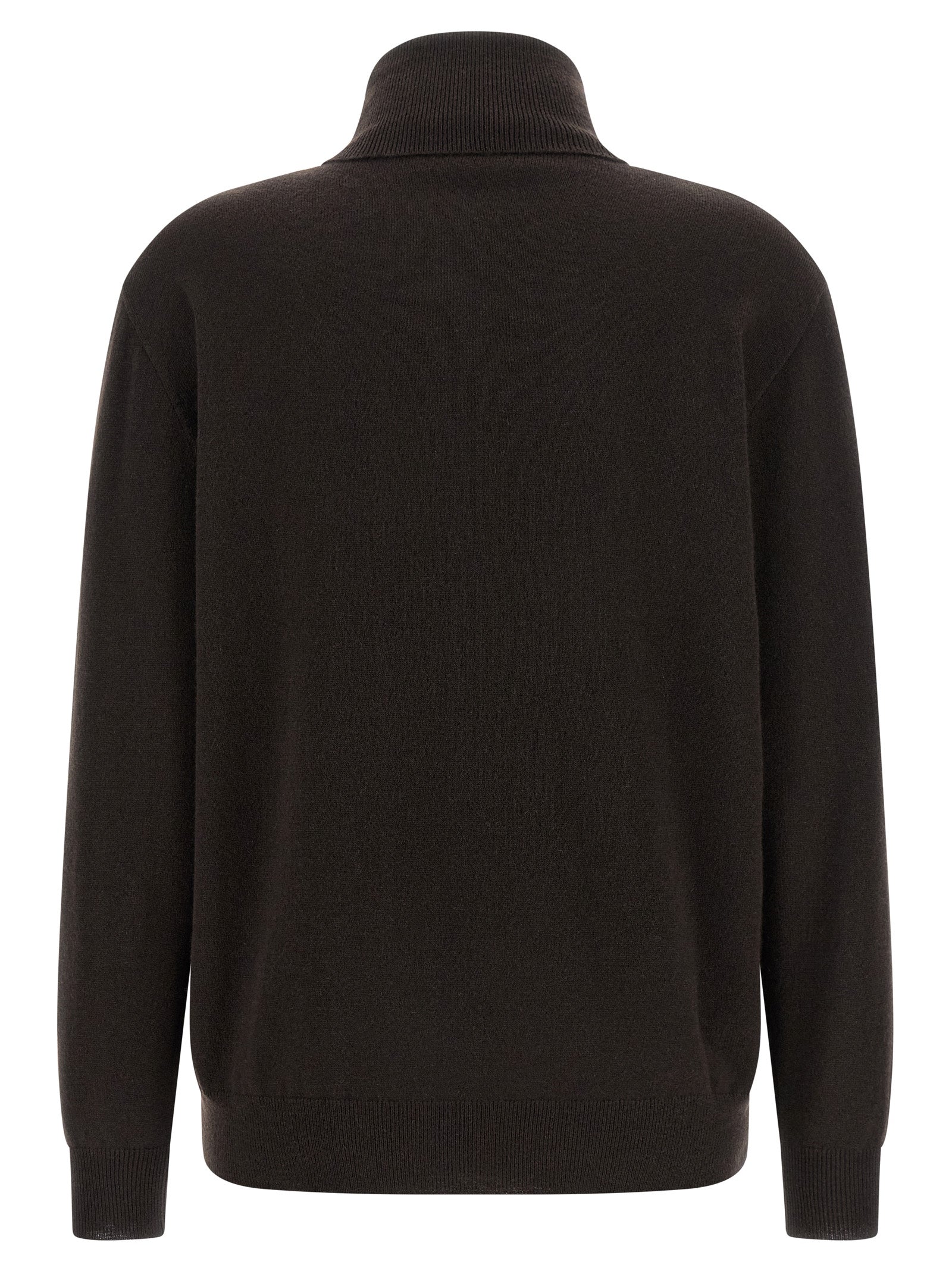 Brunello Cucinelli Brown Cashmere Cardigan