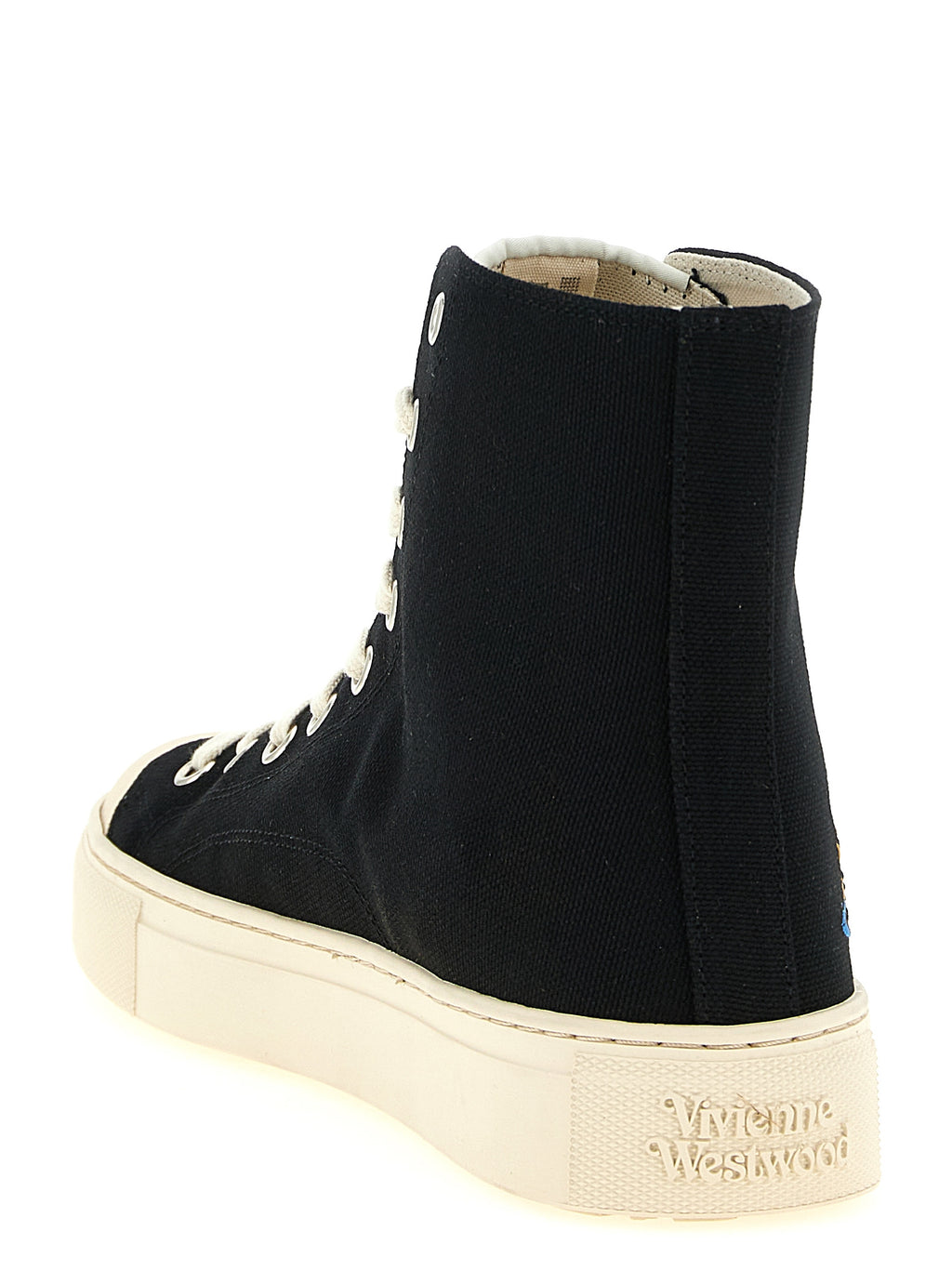 Vivienne Westwood Plimsoll Logo High-Top Sneakers