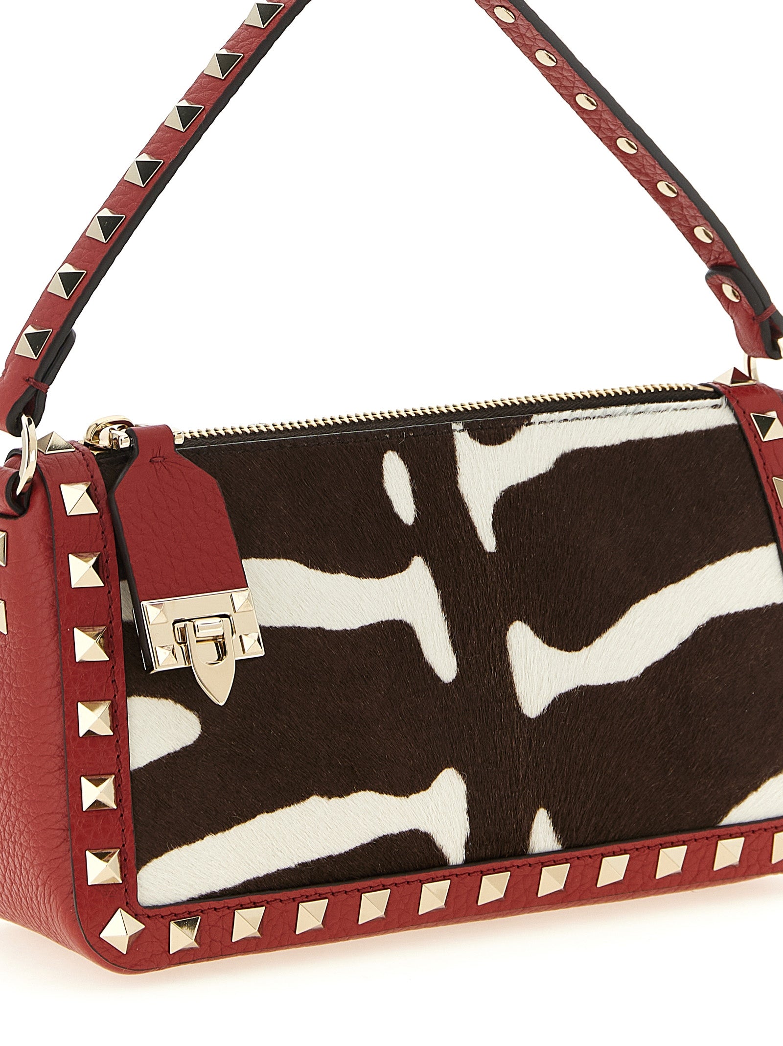 Valentino Garavani Multicolor Calfskin Shoulder Bag