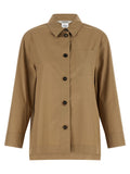 'S Max Mara Beige Cotton Blouse