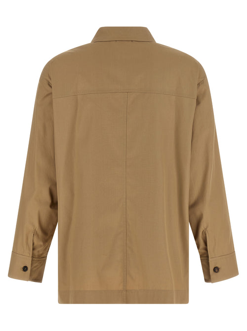 'S Max Mara Beige Cotton Blouse