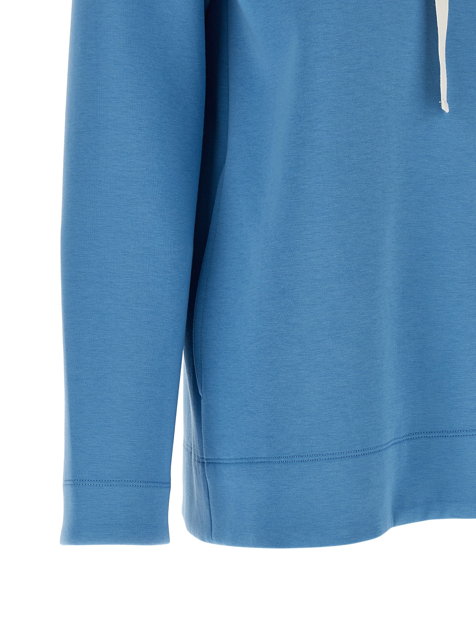 'S Max Mara Blue Cotton Hoodie