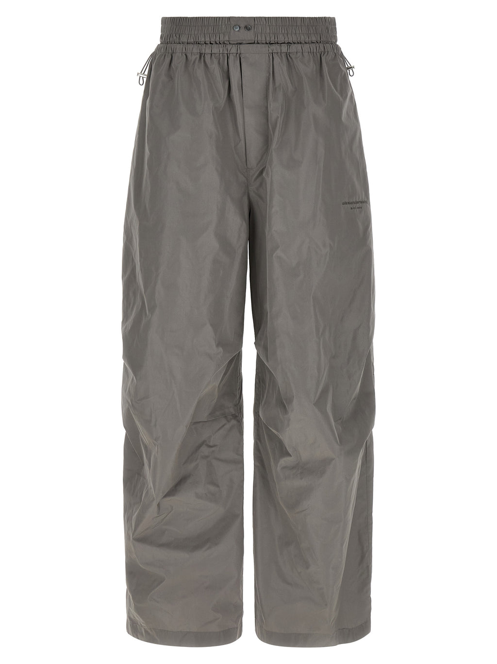 Alexander Wang Gray Polyester Athletic Pants