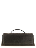 Brunello Cucinelli Brown Calfskin Clutch Bag