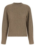 Brunello Cucinelli Beige Cashmere Cardigan