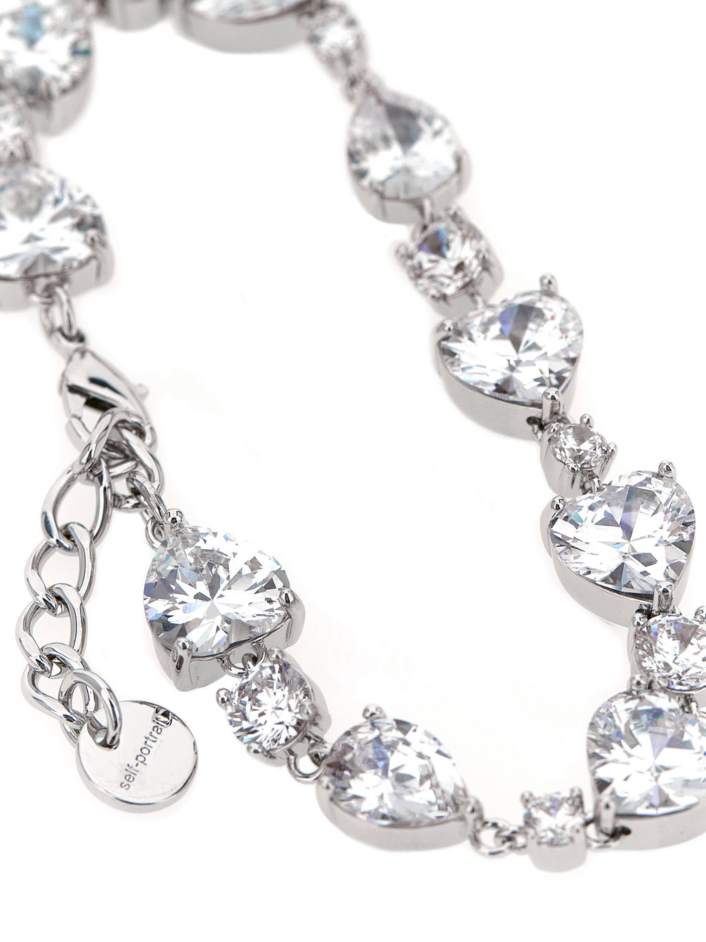 Self-Portrait Silver Brass Bracelet