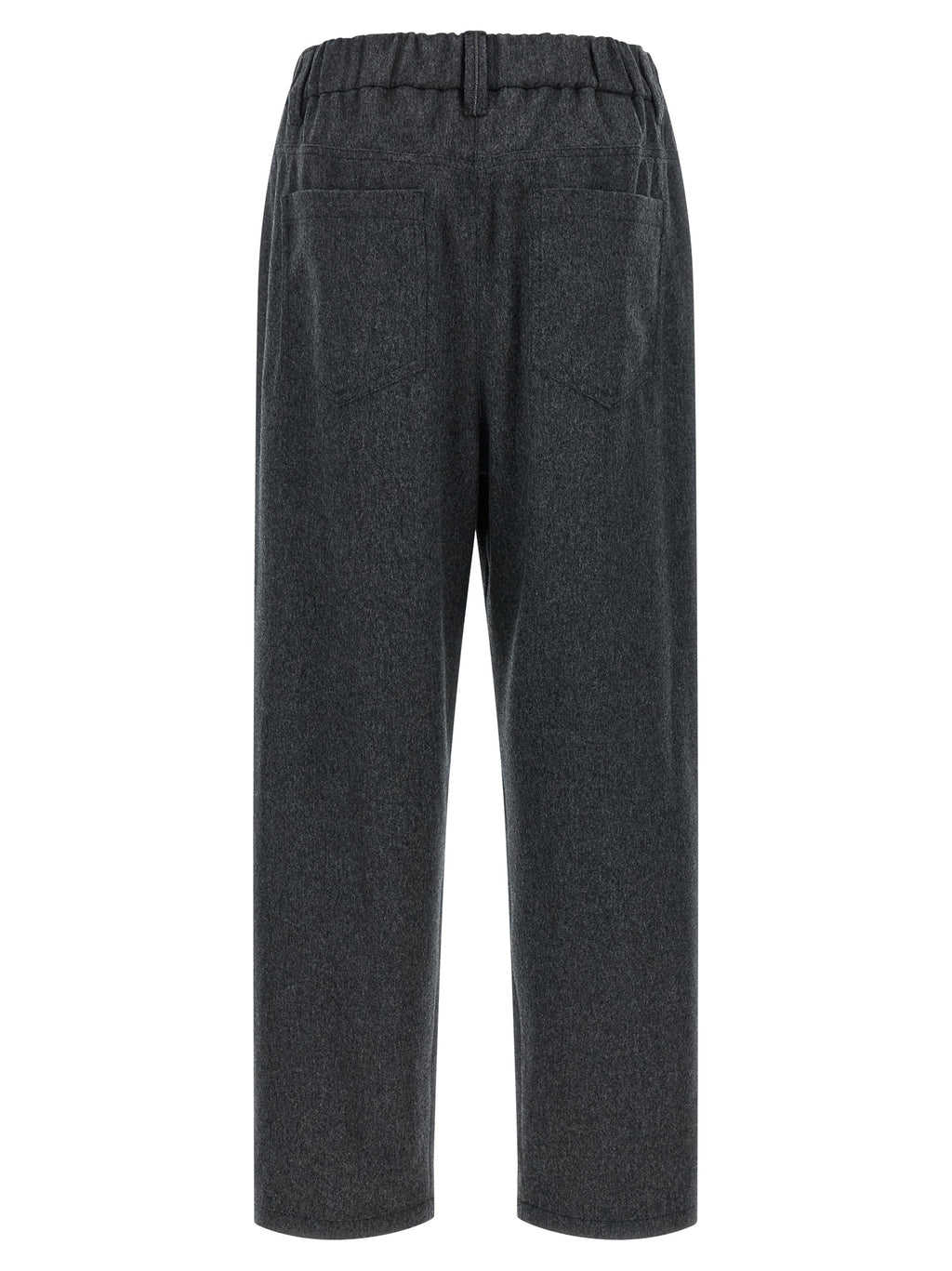 Brunello Cucinelli Gray Wool Pants