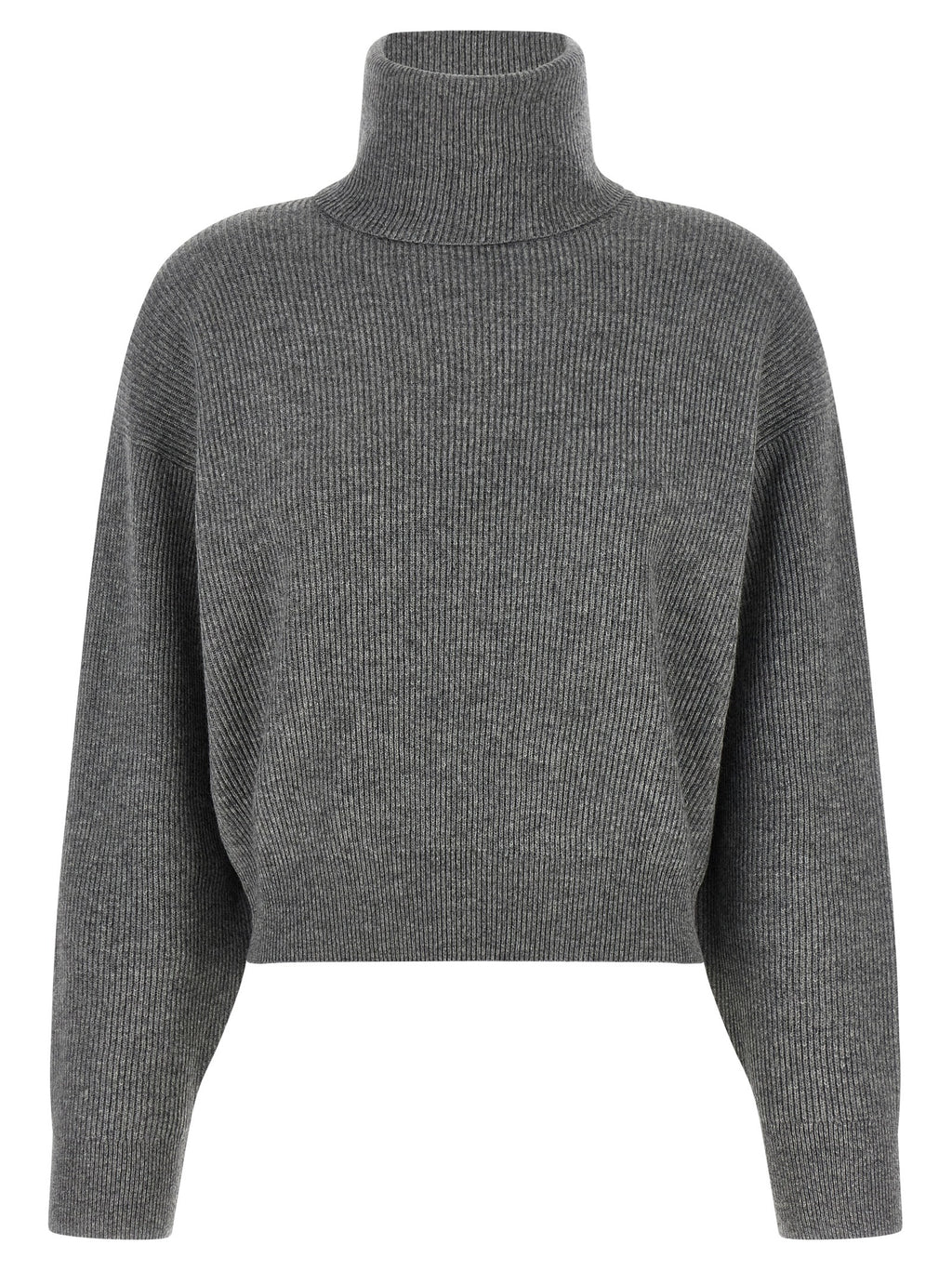 Brunello Cucinelli Gray Virgin Wool Cardigan