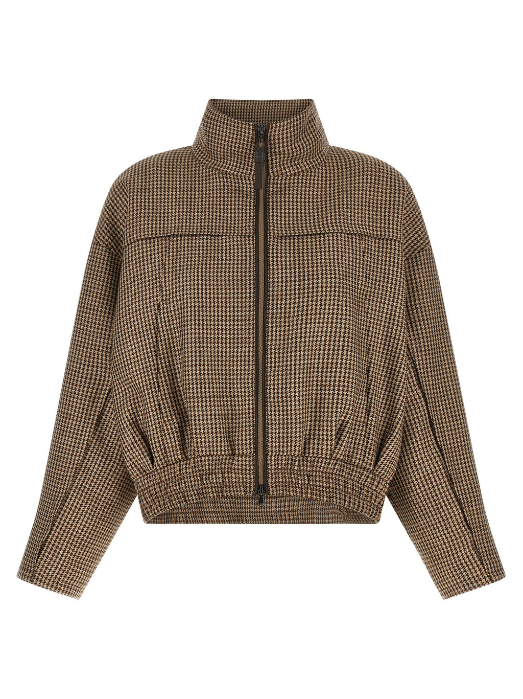 Brunello Cucinelli Brown Virgin Wool Jacket