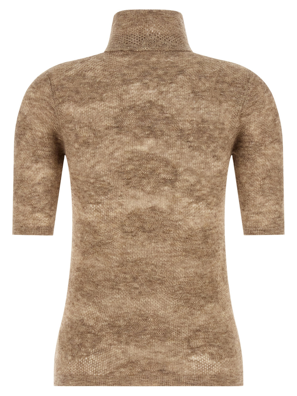 Brunello Cucinelli Beige Silk Cardigan