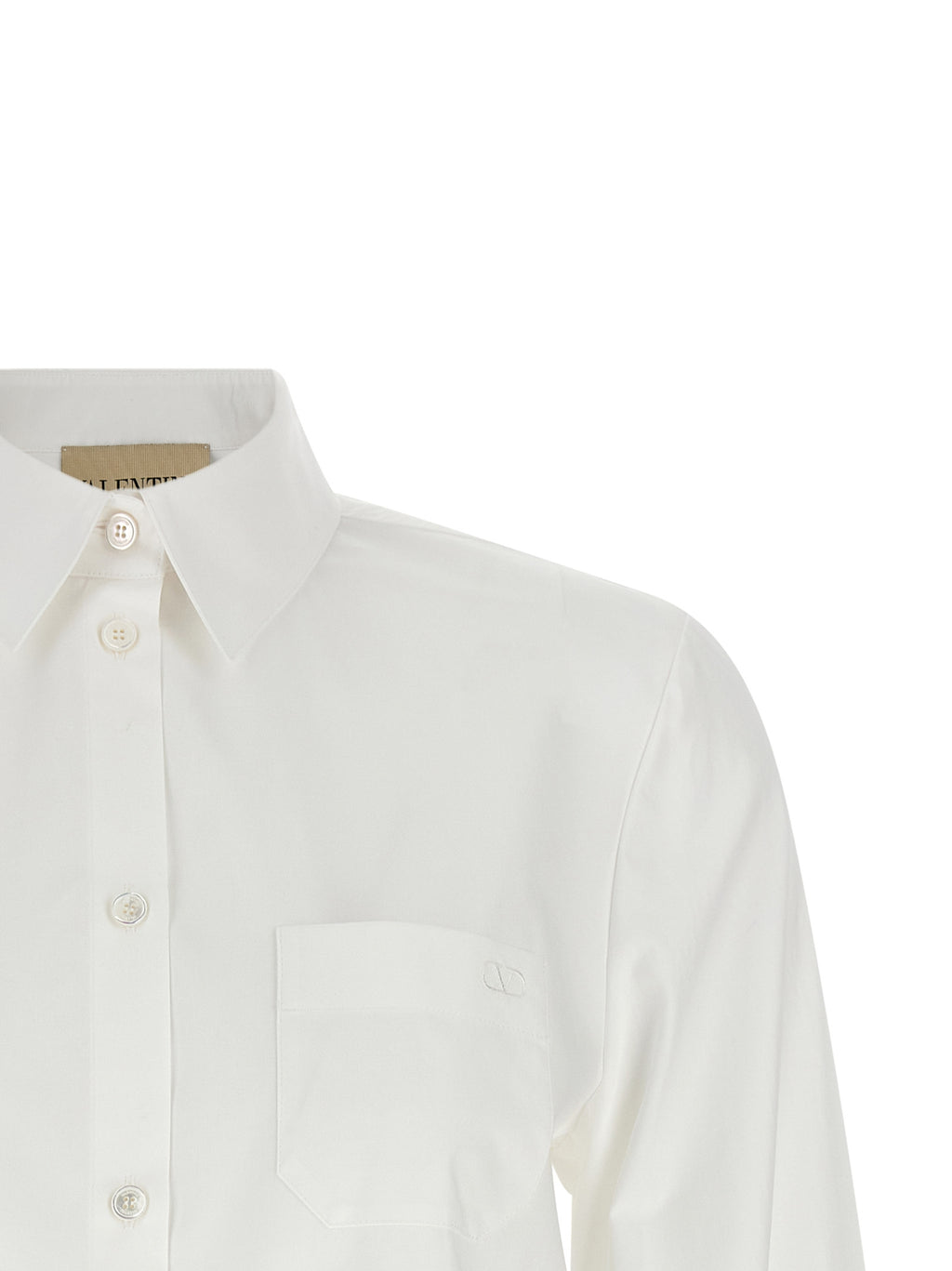 Valentino Garavani White Cotton Blouse