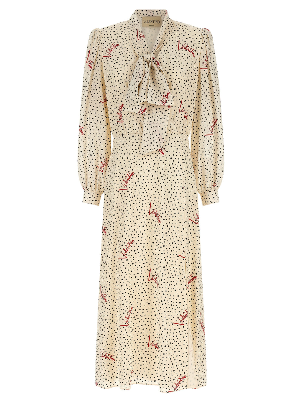 Valentino Garavani Multicolor Silk Midi Dress