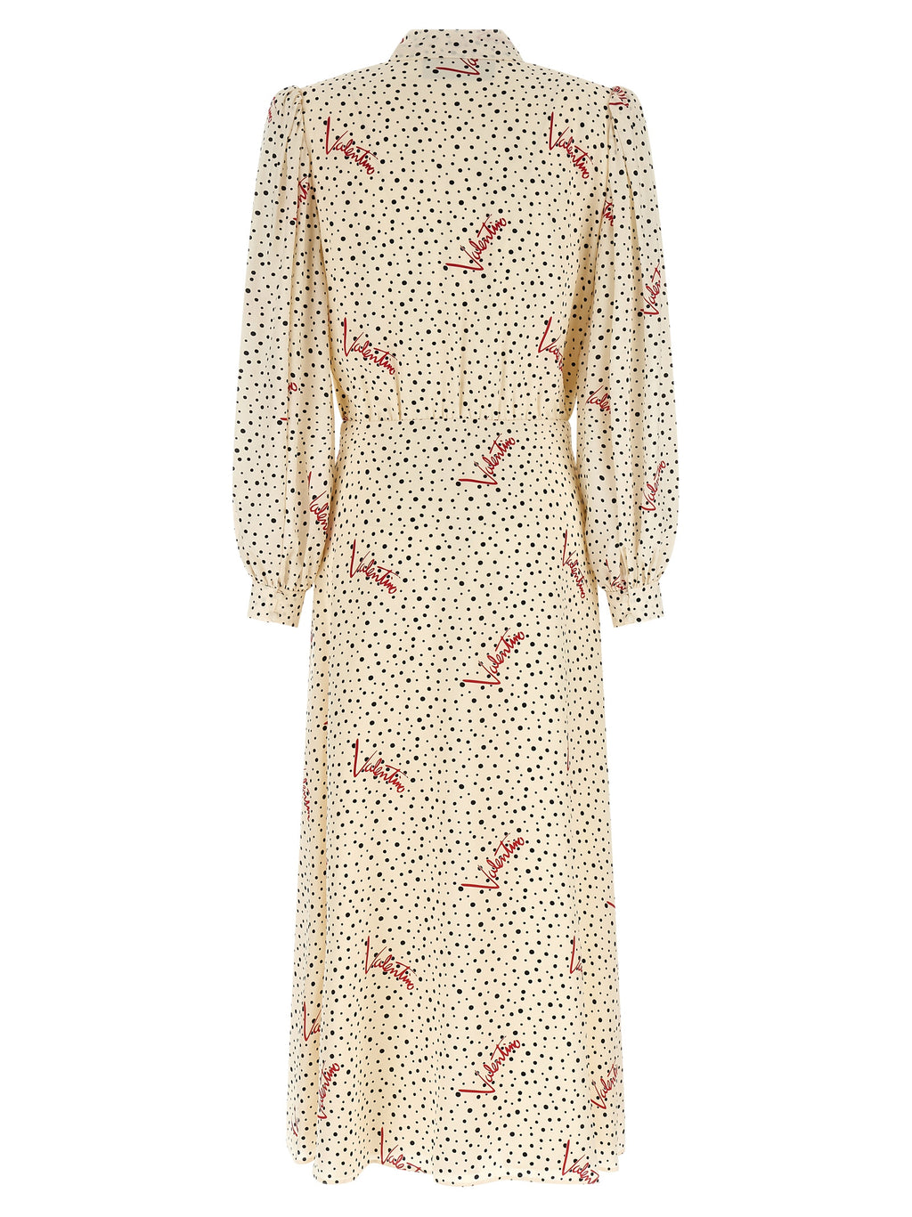 Valentino Garavani Multicolor Silk Midi Dress