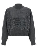 Brunello Cucinelli Gray Cashmere Cardigan