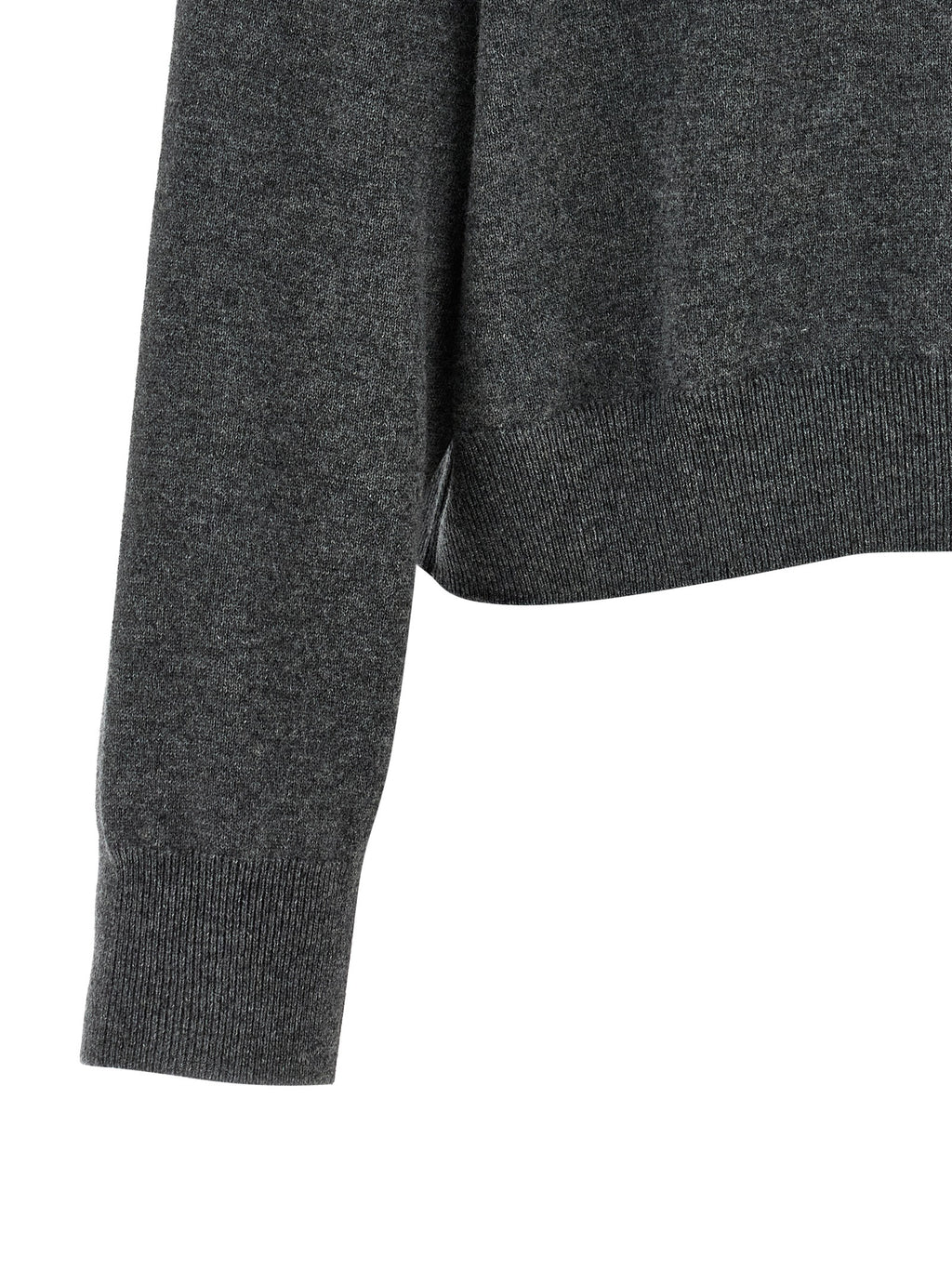 Brunello Cucinelli Gray Cashmere Cardigan