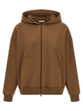 Brunello Cucinelli Brown Cotton Hoodie
