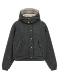 Brunello Cucinelli Gray Virgin Wool Jacket