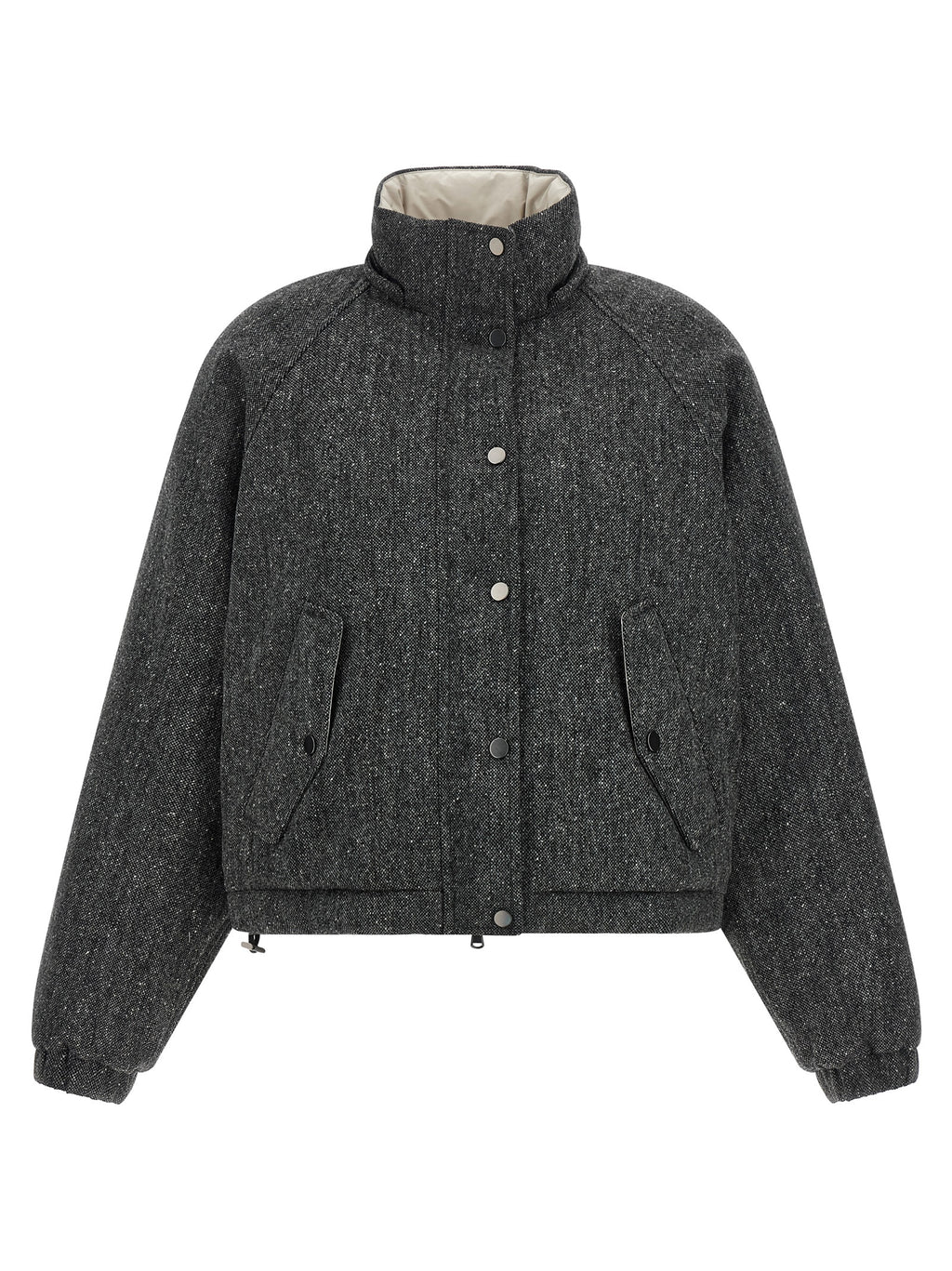 Brunello Cucinelli Gray Virgin Wool Jacket