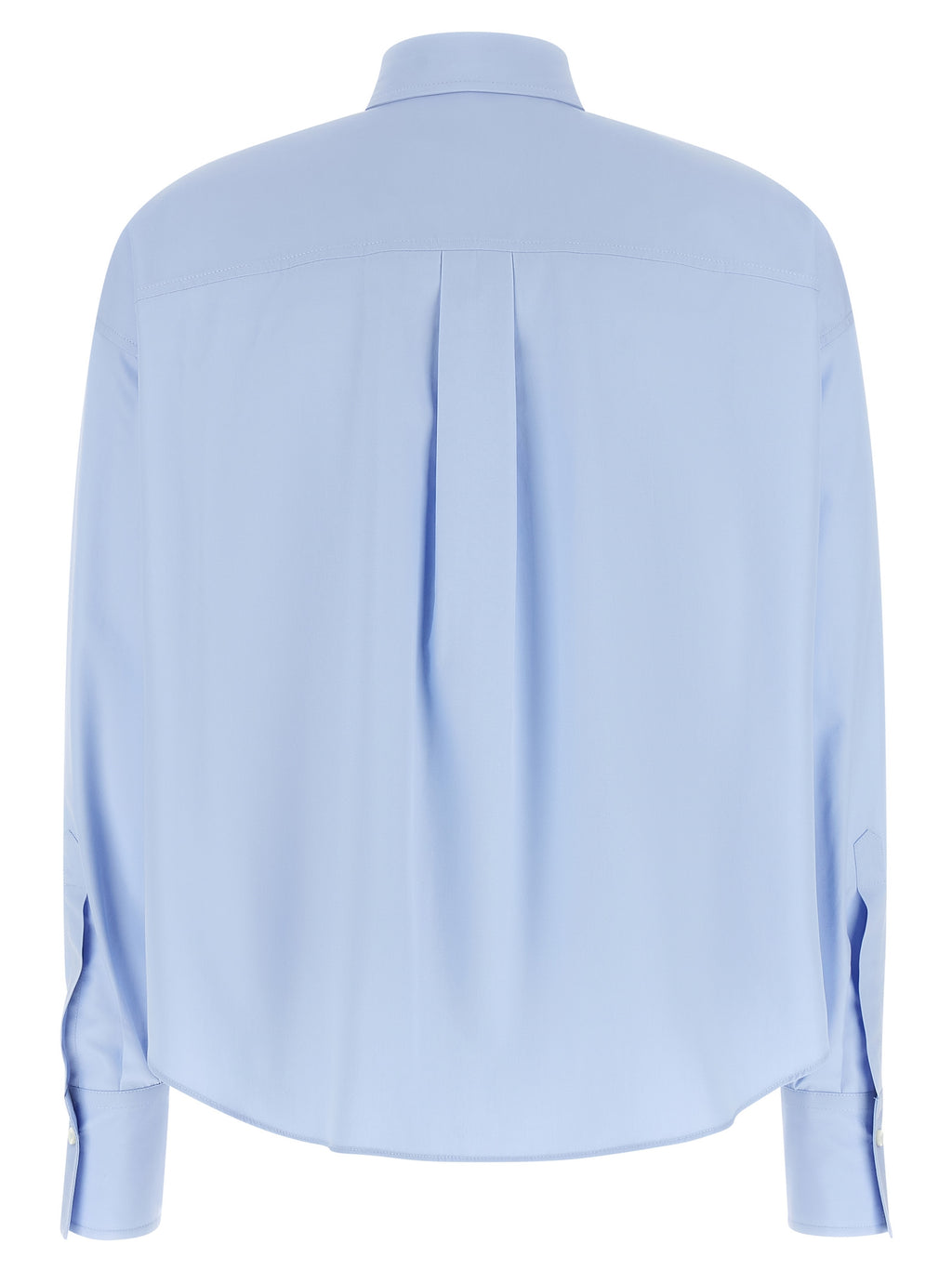 Brunello Cucinelli Blue Cotton Blouse