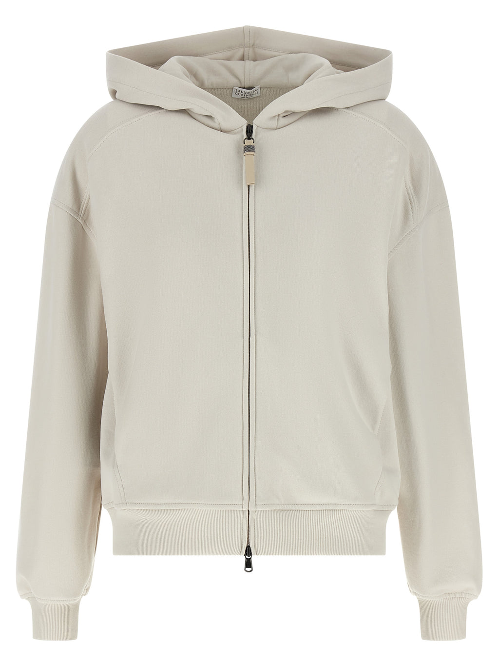 Brunello Cucinelli Beige Cotton Sweatshirt