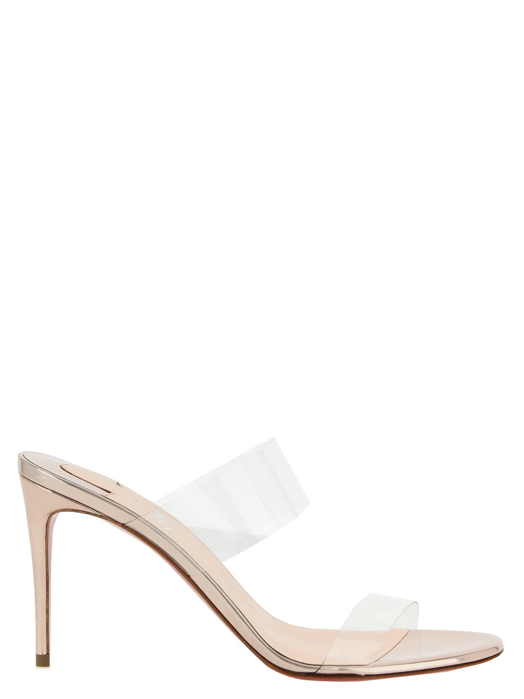Christian Louboutin Multicolor Calfskin Stiletto Heel Sandals