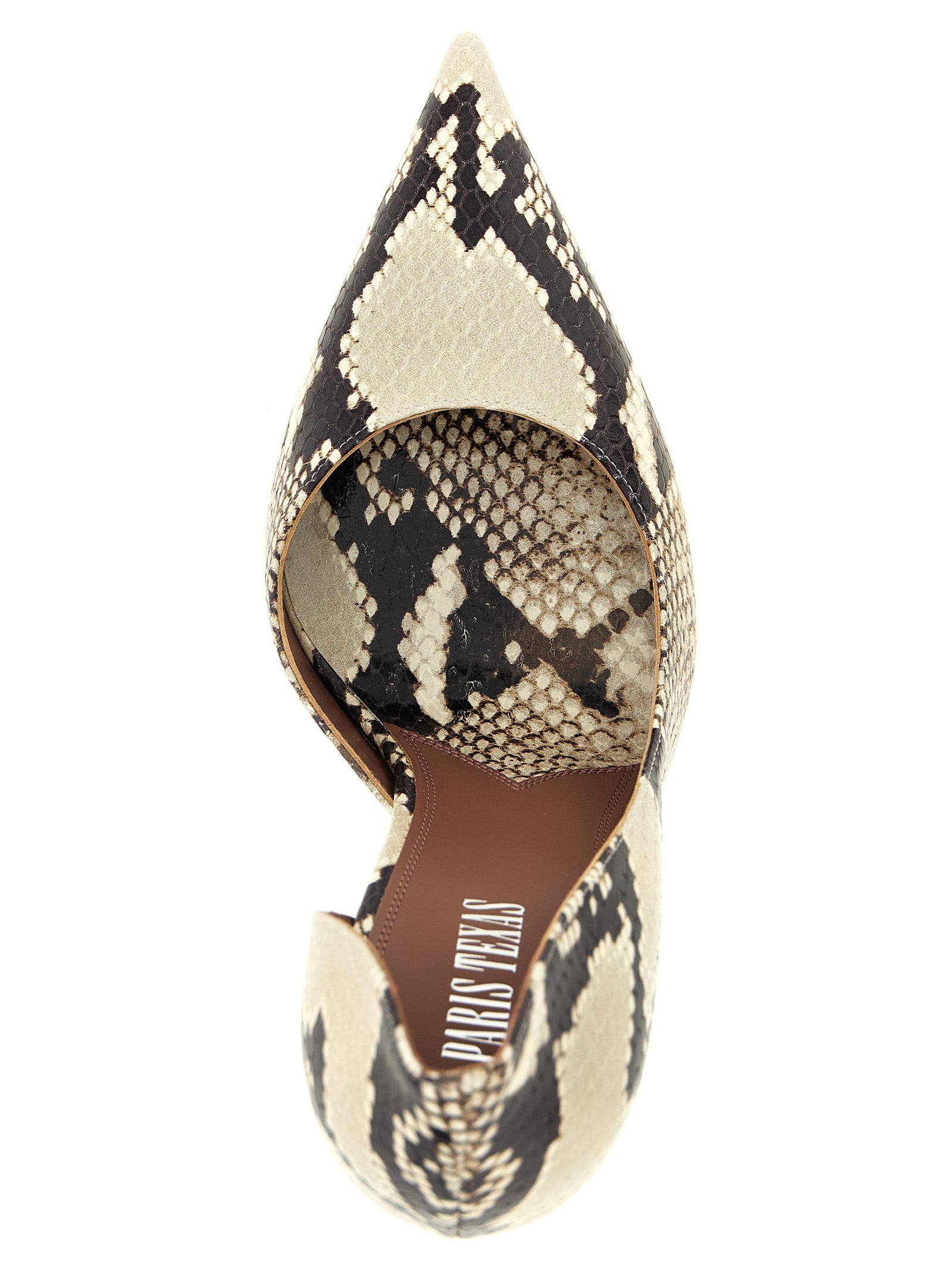 Paris Texas Beige Calfskin High Heel Pumps