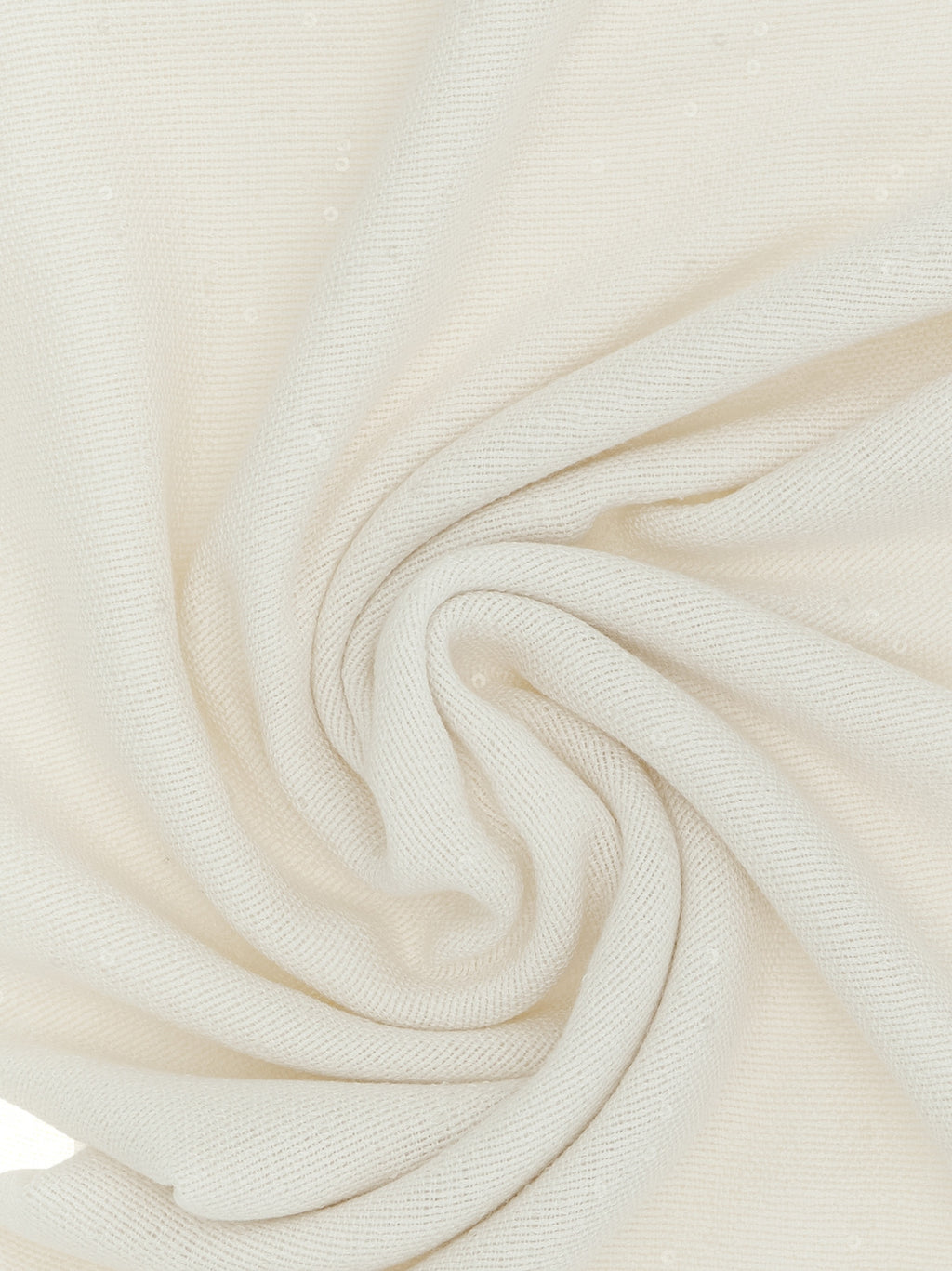 Brunello Cucinelli White Cashmere Scarf