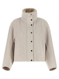 Brunello Cucinelli Gray Virgin Wool Coat