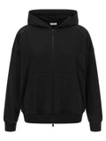 Brunello Cucinelli Black Cotton Sweatshirt