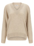 Brunello Cucinelli Beige Cashmere Cardigan