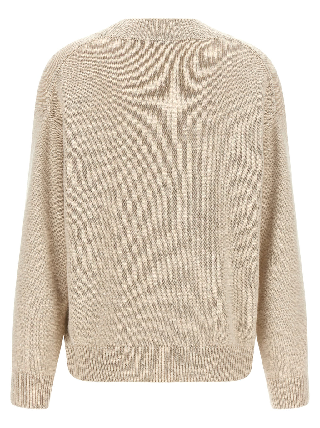 Brunello Cucinelli Beige Cashmere Cardigan